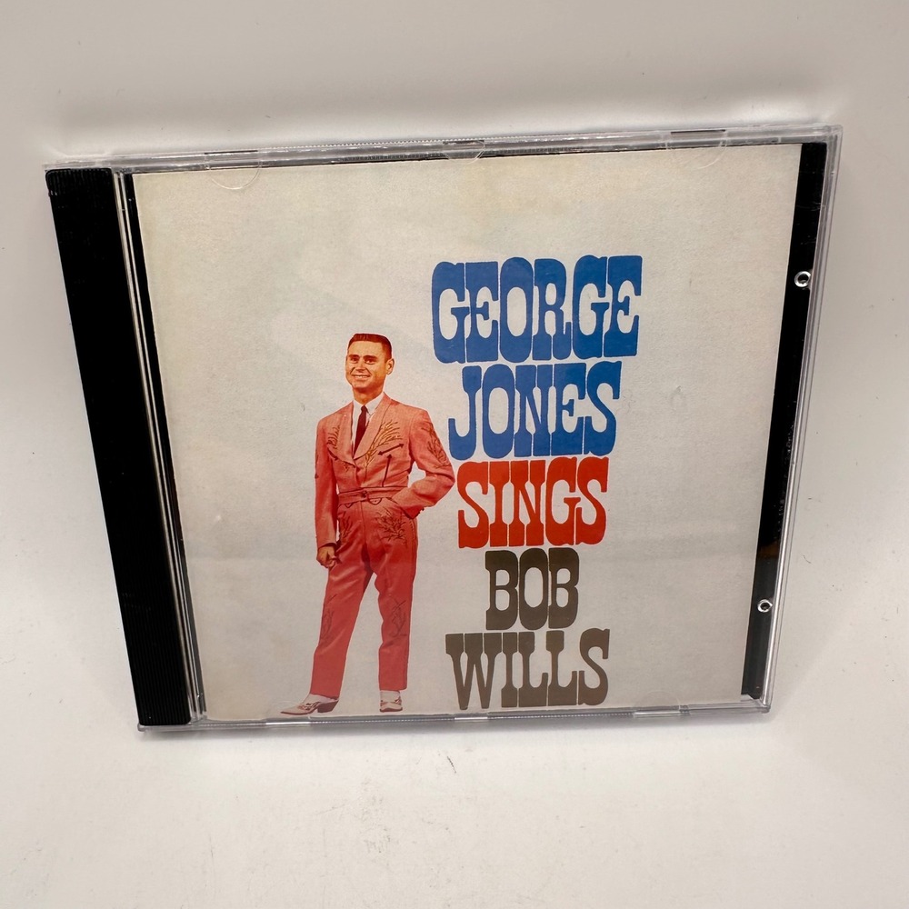 George Jones Sings Bob Wills CD Razor & Tie 1994 Country Western Swing S21-17949
